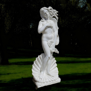 Sculpture Moderne Grandeur Nature en Pierre Naturelle Sculptée à la Main, Anti-Corrosion, Durable, Statue Décorative '<span class=keywords><strong>Le</strong></span> Premier Secret Confié' - Product Image 2