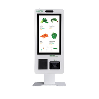 Kiosque tactile HBA T100 21,5'' sur pied/bureau avec scanner et imprimante, kiosque de paiement en libre-service