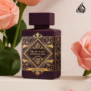 Profumo Arabo di Alta Qualità Latafa <span class=keywords><strong>Black</strong></span> Glory Ebony Bade'e Al <span class=keywords><strong>Oud</strong></span>, Fragranza Orientale a Lunga Durata con Note di Sale Marino, Colonia Unisex - Product Image 3