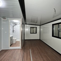 Casas Contenedor de Acero Plegables y Expandibles de 20 pies, Modelo 2024, Modernas, Impermeables, Prefabricadas, Tipo Granny Flat, en Venta