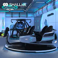 Guangzhou ShallxR 9D Vr simülatörü One-Stop çözüm çok oyunculu kaçış odası Vr parkı çekim oyunları