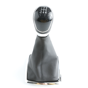 Car Styling <strong>Gear</strong> <strong>Stick</strong> Connect Accessoires 5 Speed Manual <strong>Gear</strong> Shifter Knob With Leather Boot for Ford Focus Mk2 2005-2011 C-max - Product Image 1