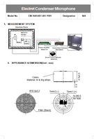 Microphone à condensateur électret haute sensibilité de 10 mm pour écouteurs TWS, ordinateurs portables et assistants vocaux