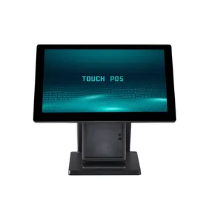 8+128G Windows 10/11 15.6 Inch Touch Screen MSR POS Terminal With 80mm Thermal Printer T606