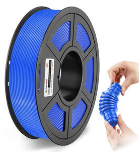 Filament d'imprimante 3D COLIDO 95A en TPU flexible, 500 g, bobine de 1,75 mm de diamètre, durable et élastique, 1 paquet, bleu Shore, pour impressions 3D - Product Image 1
