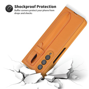 <span class=keywords><strong>Coque</strong></span> Premium Ultra-mince Plain Cover <span class=keywords><strong>avec</strong></span> <span class=keywords><strong>S</strong></span> <span class=keywords><strong>Pen</strong></span> Bag Full Protection Case pour Samsung <span class=keywords><strong>Z</strong></span> <span class=keywords><strong>Fold</strong></span> 7 6 5 <span class=keywords><strong>4</strong></span> 3 PU Leather Case - Product Image 3