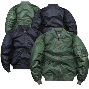 Bomber invernale europa Bomber sciolto uomo LOGO Bomber personalizzato - Product Image 2