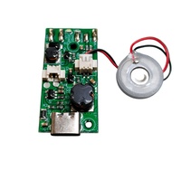 Disque céramique ultrasonique 8mm/16mm/20mm pour humidification et nébulisation médicale, puce d'atomisation SMT PCBA personnalisée pour dispositif de brumisation domestique et automobile