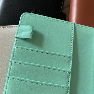 Agenda Personale Di Grande Successo Formato A5/A6 con Copertina in Pelle PU Stile Macaron nei Colori Bianco/Nero/Marrone/Verde Rilegata a 6 Anelli - Product Image 5
