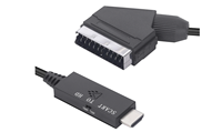 Convertisseur SCART vers HDMI certifié CE/RoHS 1080p RGB vers HDM1 PAL/NTSC Plug&Play en vrac pour PS2/PS3/Xbox/Wii/DVD