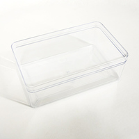 Vente chaude Petit Clair PS En Plastique Cookie Biscuit Dessert Mousse Gâteau Cadeau Boîte D'emballage Transparente Avec Couvercle