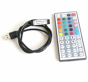 Controlador RGB RF de 24 teclas para tira de luces Led, minicontrolador USB de 5V para RGB 5050 3528 5630 SMD - Product Image 6