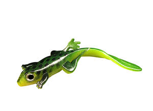 Leurre souple de simulation de salamandre WEIHE 7,5 cm/3 g, appât artificiel, appât en silicone pour lézard - Product Image 3