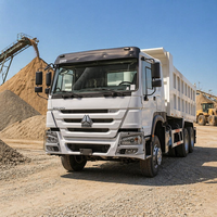 Восстановленный самосвал Howo NX 6x4, 371 л.с., двигатель Weichai, полный комплект запчастей для горнодобывающей и логистической техники