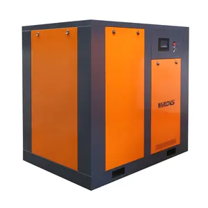 Yüksek performanslı elektrikli sessiz 7.5kw 15kw 22kw 55kw 90kw 132kw 160kw vida hava kompresörü 7bar-13bar CE ile satılık