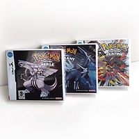Jeu en français et en anglais, édition Platinum Pearl Diamond, avec boîte et manuel scellés, pour DS