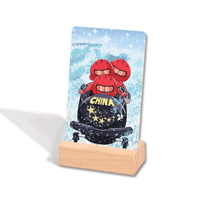 Tarjetas de Bambú NFC RFID con Grabado Láser, Programables, Ecológicas, NTAG213 13.56MHz, Impresión Personalizada, Muestras Gratis, para Hotel - Product Image 3