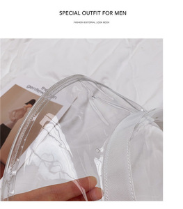 Moda PVC plástico pescador mujeres transparente cubo sombrero con cinta - Product Image 6