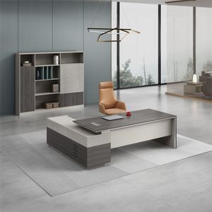 Nhà Máy Giá thấp bàn văn phòng nội thất văn phòng điều hành bàn quản lý hiện đại Thiết kế sang trọng bàn văn phòng - Product Image 3