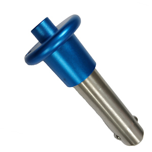 Servicio de Mecanizado CNC, Marca ZC, Pasador de Bloqueo de Bola con Cabeza de Botón de Liberación Rápida de Acero Inoxidable, Perno de 14 mm de Longitud Según su Tamaño - Product Image 1