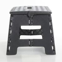 Tabouret pliable télescopique en plastique portable à charge lourde, tabouret pliable télescopique en plastique portable