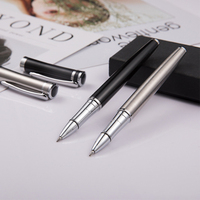 NMFT-001 Bolígrafo de Metal de Lujo con Logotipo Personalizado de Alta Calidad, Regalo para Clientes VIP, Punta de 1.0 mm, Diseño de Tapa, Último Diseño