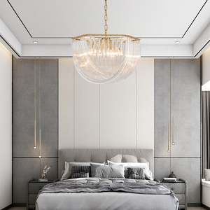 Stile americano fantasia in vetro LED illuminazione a sospensione Hardware industriale decorazione <span class=keywords><strong>per</strong></span> la casa a goccia lampada a sospensione lampadario - Product Image 5