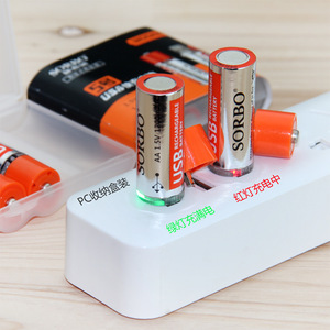 Sorbo Usb Rechargeable Battery Aa 1.5V 1200Mh For Camera Video Recorder - Product Image 2