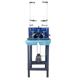 High Quality High Precision Two Heads Cocoon Bobbin Thread Winding Machine