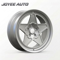 Jantes forgées personnalisées en satin argenté à 5 branches, 17-24 pouces, 5x112 5x114.3 5x120 pour VW Jetta Mazda CX-5 Cadillac XTS