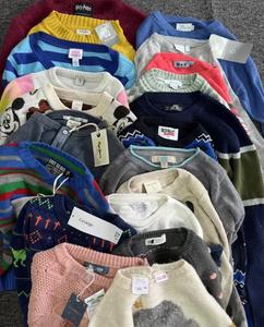 La 2024 nuovissima collezione di negozi del fornitore ha mescolato cardigan usati e maglioni Pullover per bambini top di abbigliamento Free Size - Product Image 1