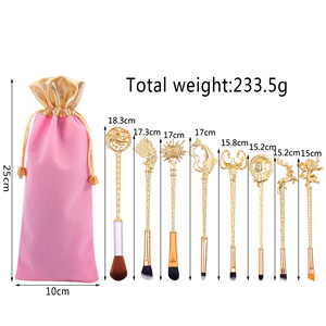 Kz Juego <span class=keywords><strong>de</strong></span> 8 Brochas <span class=keywords><strong>de</strong></span> Maquillaje Metálicas con Diseño <span class=keywords><strong>de</strong></span> Juego <span class=keywords><strong>de</strong></span> Tronos, Mango <span class=keywords><strong>de</strong></span> Lujo, para Viaje, Sombra <span class=keywords><strong>de</strong></span> <span class=keywords><strong>Ojos</strong></span>, Difuminado y Colorete - Product Image 3