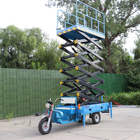 Nouvelle plate-forme de levage à ciseaux montée sur véhicule élingue de câble facile à déplacer changement de localisation longue distance avec métal à usage domestique