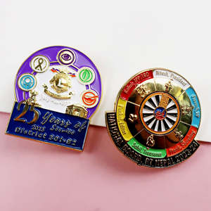 Aimant de réfrigérateur en métal émaillé à motif de dessin animé, vente en gros, décoration de festival mignonne, souvenir, cadeau de Noël personnalisé en métal - Product Image 3