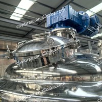 VBJX Mélangeur industriel de grand rouge à lèvres cosmétique Agitateur de savon liquide chimique Réservoir de mélange et distributeur Machine à fabriquer 1000l
