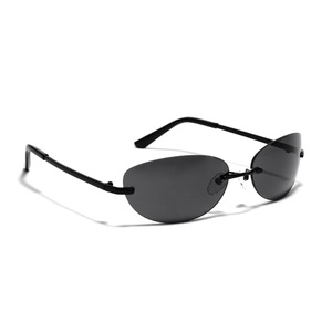 Gafas de Sol Futuristas con Marco Metálico para Hombre y Mujer, Estilo Retro Y2K, Lentes UV400 Anti-Reflejantes, Moda Juvenil - Product Image 3