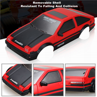 Voiture de course télécommandée électrique populaire pour enfants, modèle réduit 1/24, simulation RC sans fil haute vitesse 4x4, voiture de drift télécommandée pour adultes