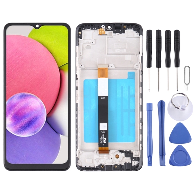 New Arrival OEM LCD Screen for Samsung Galaxy A03s SM-A037U US Edition Digitizer Full Assembly With Frame