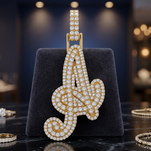 จี้เพชรแท้หรูหราเครื่องประดับเพชรธรรมชาติสำหรับโอกาสพิเศษ - Product Image 1