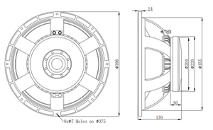 Altavoz de Dos Vías de 600 W de Alta Calidad al Mejor Precio, el Mejor Altavoz de Audio para Automóvil, Subwoofer - Product Image 4