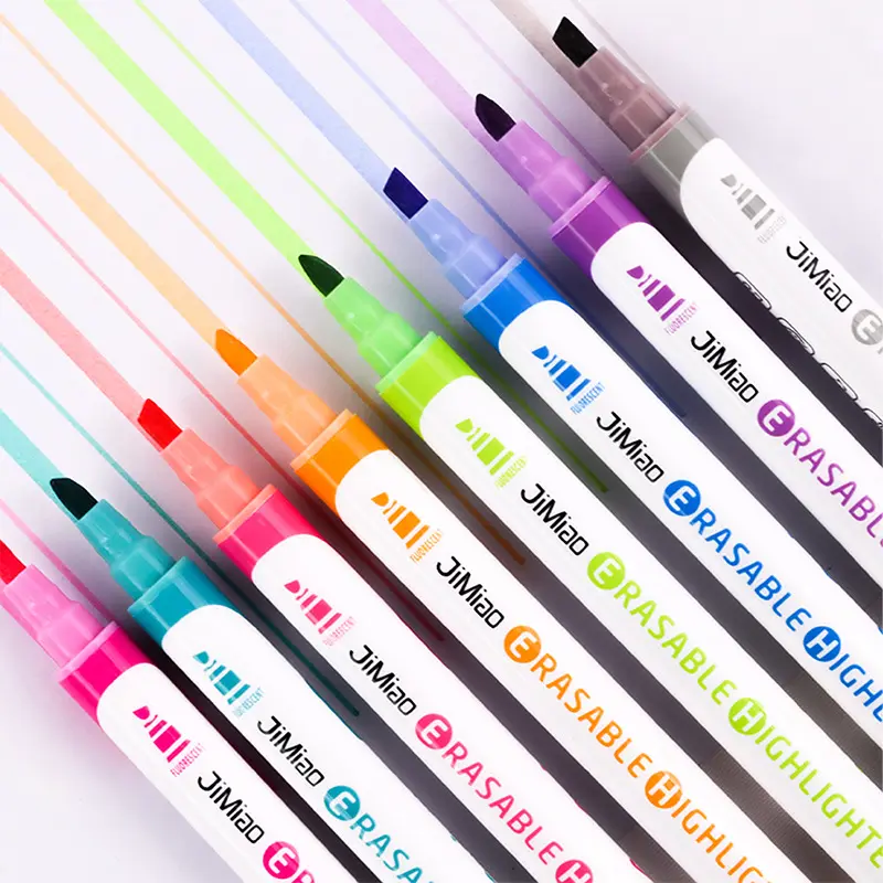 Rotulador mágico de doble punta, 10 colores, para impresión DIY, dos colores en bolígrafo, cambia de color