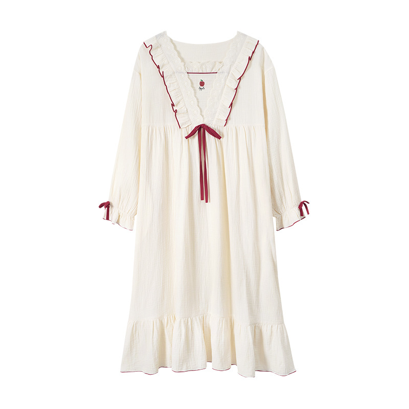 Disney Princess Nightgown - V-Neck Cotton Sleepwear