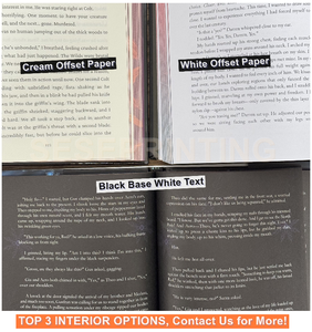 <strong>Book</strong> Printing Service China Printed Self Publishing Novel Foil Hardback Sprayed Edges <strong>Book</strong> - Product Image 3