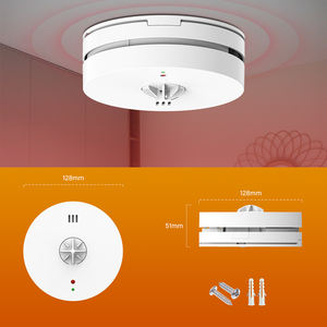 Detector de Alarme de Calor com Fiação Direta Kitemark 230v, ABS, Bateria de 10 Anos, Alarme de Segurança contra Incêndio com Cabo e Interligação Sem Fio - Product Image 5