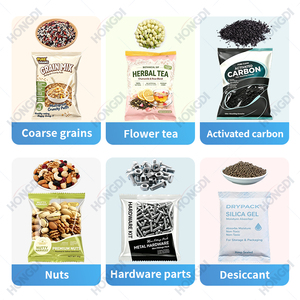 Machine d'emballage automatique à 4 têtes avec peseuse linéaire et élévateur à godets pour le dosage des graines de tournesol et des noix - Product Image 4