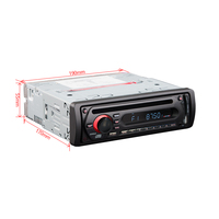 Plant Promotion BUS DVD-Player USB/FM/AUX/AM/24V/BT Fahrerkabinen-Unterhaltungssystem MP3-Player Universelles Autoradio für Gebrauchte Busse und LKWs