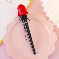Cadeaux originaux, stylo rebondissant en plastique PU, anti-stress, rebond lent, impression UV, encre multicolore, papeterie amusante pour le bureau