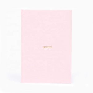 Tùy chỉnh Linen Tạp Chí màu hồng màu be vải màu đen vải Bìa xóa được máy tính xách tay vàng cột sống A5 văn phòng dễ thương sinh thái máy tính xách tay 2026 Nhật Ký - Product Image 3