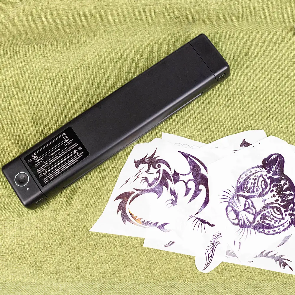 M08F Portable A4 Wireless Tattoo Stencil Printer Thermal Copier Machine Portable Tattoo Printer