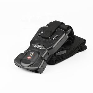 40KG <span class=keywords><strong>Nylon</strong></span> Tragbarer Verriegelung gürtel Elektronische Gepäck gewichts waage Reise Digitale Gepäck waage für Koffer - Product Image 1